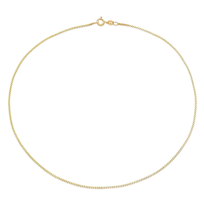 Main Image 2 of Silver Gold Plated Serpentine Chain Necklace 16"