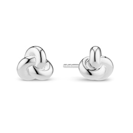 Sif Jakobs Imperia Pianura Piccolo Sterling Silver Puff Knot Stud Earrings