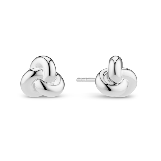 Sif Jakobs Imperia Pianura Piccolo Sterling Silver Puff Knot Stud Earrings