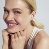 Thumbnail Image 2 of Sif Jakobs Lucente Tre Sterling Silver Curved Bar Triple Cubic Zirconia Stud Earrings