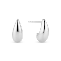 Sif Jakobs Gocciolina Piccolo Sterling Silver Crescent Shaped Stud Earrings