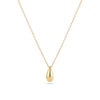 Thumbnail Image 1 of Sif Jakobs Gocciolina Piccolo Sterling Silver Gold Plated Chunky Droplet Pendant Necklace