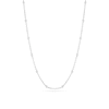 Thumbnail Image 1 of Sif Jakobs Sfere Sterling Silver Beaded Station Chain Necklace