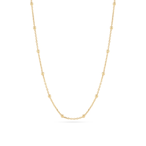 Sif Jakobs Sfere Sterling Silver Gold Plated Beaded Station 