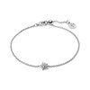 Thumbnail Image 1 of Sif Jakobs Astri Sterling Silver Cubic Zirconia Star Charm Bracelet