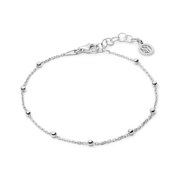 Sif Jakobs Sfere Sterling Silver Beaded Station Chain Bracelet