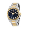 Thumbnail Image 1 of Maserati Velocita Men's Blue Dial Stainless Steel Two Tone Bracelet Watch