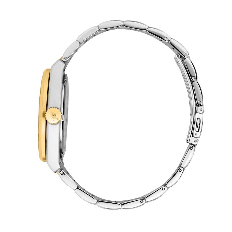 Main Image 2 of Maserati Velocita Men's Blue Dial Stainless Steel Two Tone Bracelet Watch
