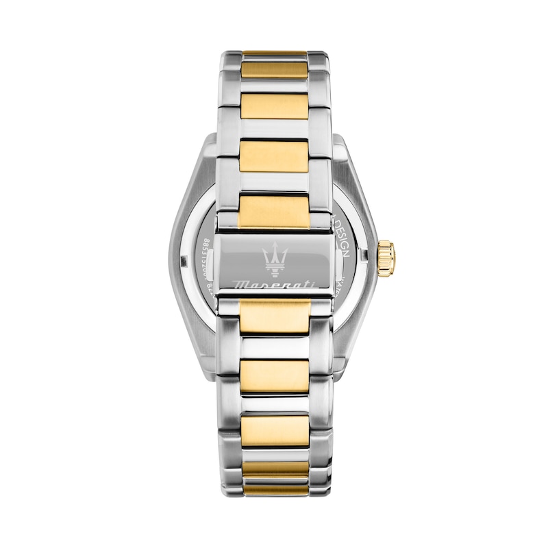 Main Image 3 of Maserati Velocita Men's Blue Dial Stainless Steel Two Tone Bracelet Watch