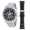 Thumbnail Image 1 of Masrati Velocita Men's Blue Chronograph Dial Stainless Steel Bracelet Watch