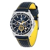 Thumbnail Image 5 of Masrati Velocita Men's Blue Chronograph Dial Stainless Steel Bracelet Watch