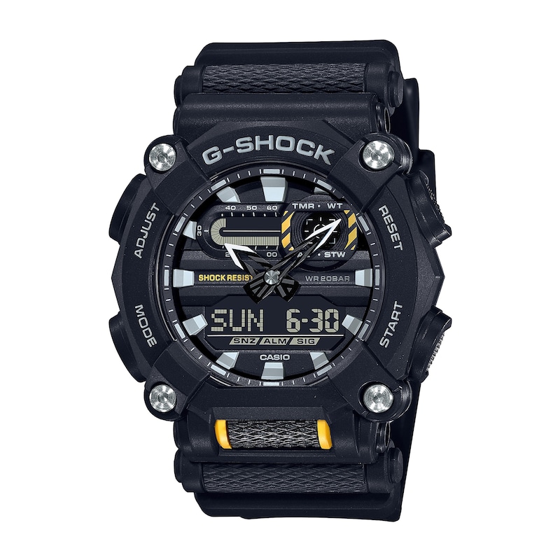 Main Image 1 of G-Shock GA-900-1AER Men's Heavy Duty Black Resin Strap Watch