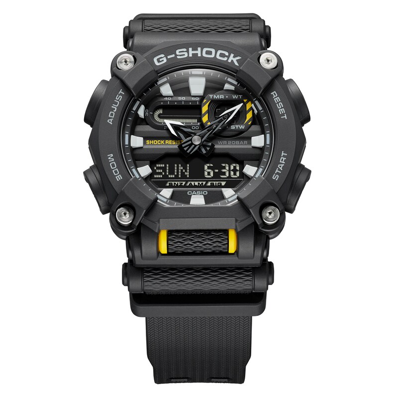 Main Image 5 of G-Shock GA-900-1AER Men's Heavy Duty Black Resin Strap Watch
