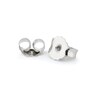 Thumbnail Image 3 of 9ct White Gold Cushion Cut 0.15ct Total Diamond Earrings