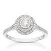 Thumbnail Image 1 of Engagement Ring 9ct White Gold Solitaire 0.33ct Diamond Ring