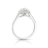 Thumbnail Image 3 of Engagement Ring 9ct White Gold Solitaire 0.33ct Diamond Ring