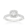 Thumbnail Image 1 of Engagement Ring The Forever Diamond Platinum 1ct Diamond Halo Ring