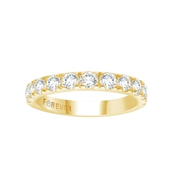 The Forever Diamond 18ct Yellow Gold 1ct Diamond Eternity Ring