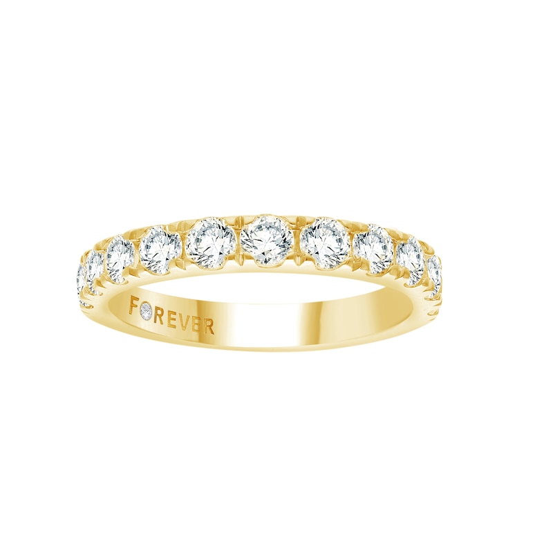 Main Image 1 of The Forever Diamond 18ct Yellow Gold 1ct Diamond Eternity Ring