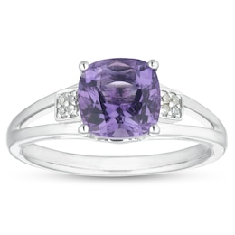 Purple-stone-rings