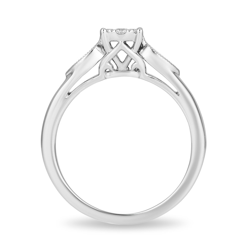 Enchanted Disney Fine Jewellery Jasmine 0.20ct Diamond Ring