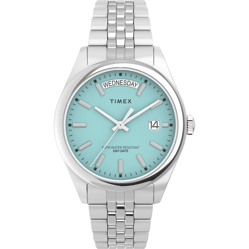 Main Image 1 of Timex Legacy Women's Light Blue Dial & Silver Tone Stainless Steel Bracelet Watch