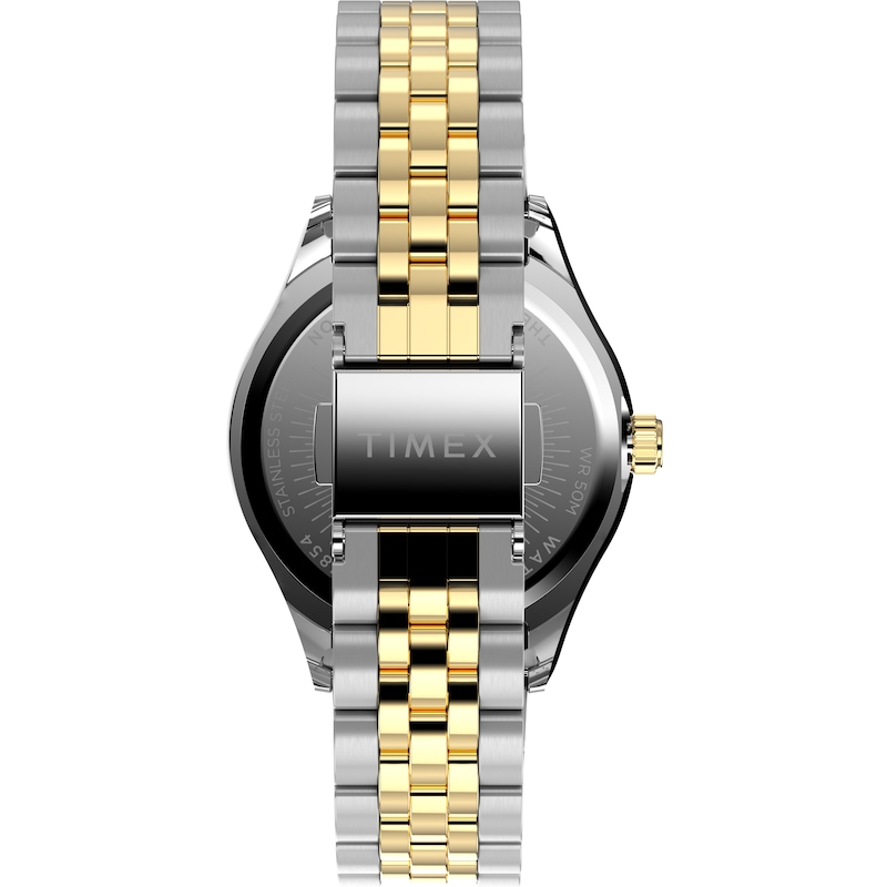 Main Image 3 of Timex Legacy Women's Silver Dial Two Tone Stainless Steel Bracelet Watch