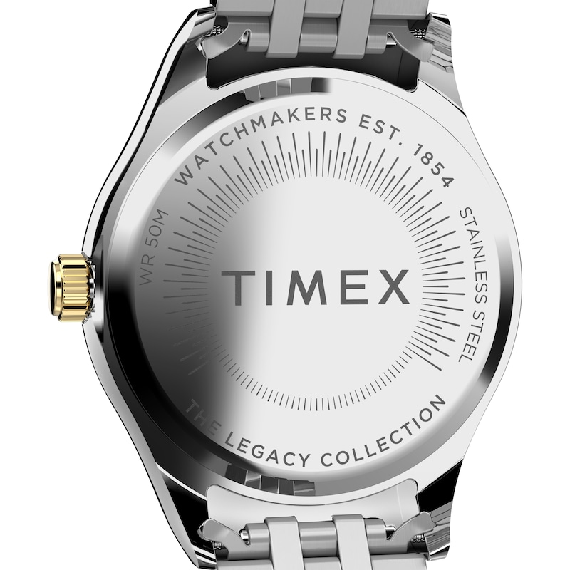 Main Image 4 of Timex Legacy Women's Silver Dial Two Tone Stainless Steel Bracelet Watch