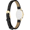 Thumbnail Image 7 of Timex Cavatina Women's Gold-Tone Case & Black Leather Strap Watch