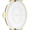 Thumbnail Image 8 of Timex Cavatina Women's Gold-Tone Case & Black Leather Strap Watch