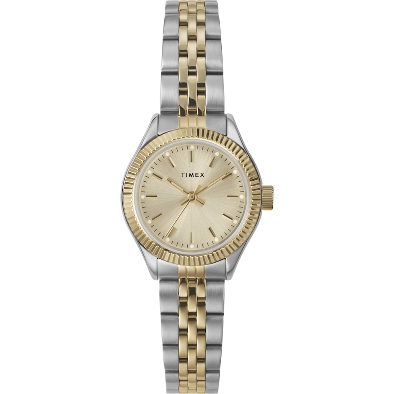 Main Image 1 of Timex Legacy Mini Gold Dial Two Tone Stainless Steel Bracelet Watch