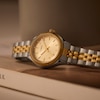 Thumbnail Image 2 of Timex Legacy Mini Gold Dial Two Tone Stainless Steel Bracelet Watch
