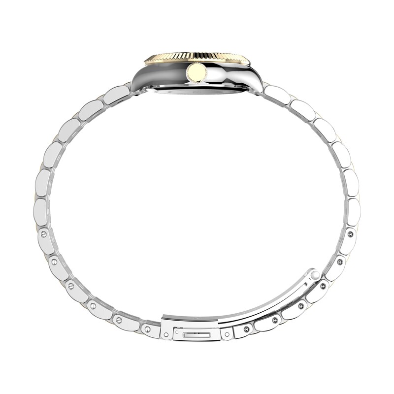 Main Image 3 of Timex Legacy Mini Gold Dial Two Tone Stainless Steel Bracelet Watch