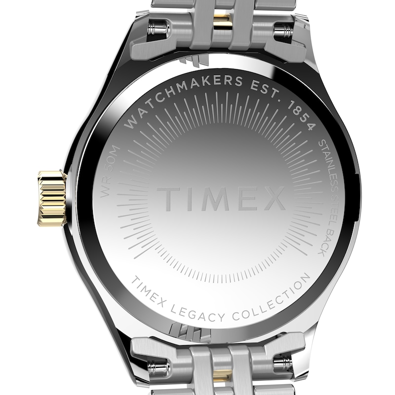 Main Image 5 of Timex Legacy Mini Gold Dial Two Tone Stainless Steel Bracelet Watch