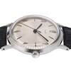Thumbnail Image 2 of Timex Marlin Hand Wound Silver Dial & Black Leather Strap Watch