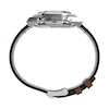 Thumbnail Image 3 of Timex Q Diver Inspired Chronograph Cream Dial & Brown Leather Strap Watch
