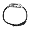 Thumbnail Image 2 of Timex Marlin Quartz Chronograph Silver Dial Black Leather Strap Watch