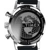 Thumbnail Image 8 of Timex Marlin Quartz Chronograph Silver Dial Black Leather Strap Watch