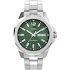 Thumbnail Image 1 of Timex Essex Avenue 46 Green Dial Stainless Steel Bracelet Watch