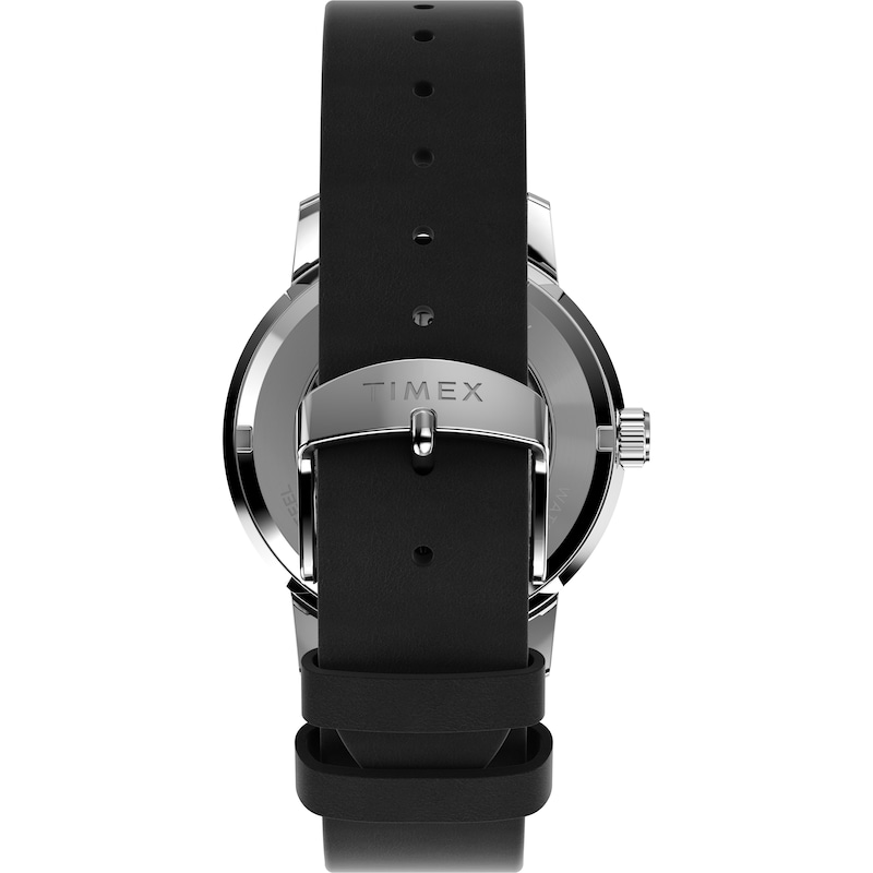Main Image 7 of Timex Marlin Automatic Snoopy Flying Ace Black Dial & Black Leather Strap Watch