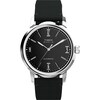 Thumbnail Image 1 of Timex Marlin Automatic Black Dial & Black Leather Strap Watch