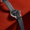 Thumbnail Image 3 of Timex Marlin Automatic Black Dial & Black Leather Strap Watch