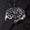 Thumbnail Image 3 of Timex Harborside Coast Black Dial & Tide Upcycled Fabric Strap Watch