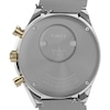 Thumbnail Image 6 of Timex Q Chronograph Black & Gold Tone Dial Stainless Steel Watch