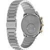 Thumbnail Image 7 of Timex Q Chronograph Black & Gold Tone Dial Stainless Steel Watch