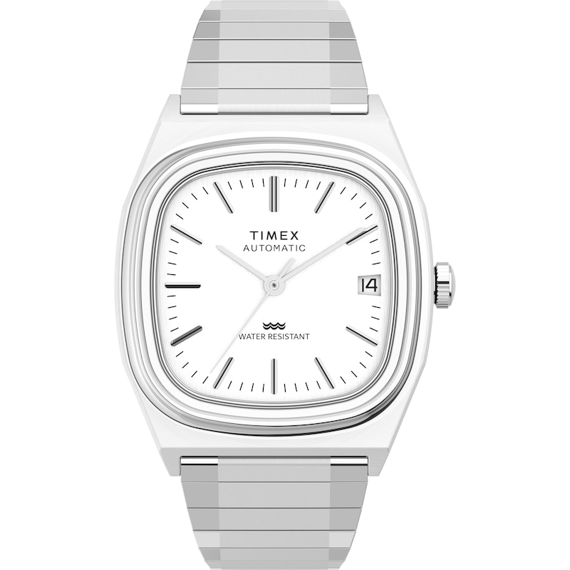 Main Image 1 of Timex Automatic 1983 E Line Reissue 34mm Stainless Steel Expansion Band Watch