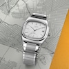 Thumbnail Image 3 of Timex Automatic 1983 E Line Reissue 34mm Stainless Steel Expansion Band Watch