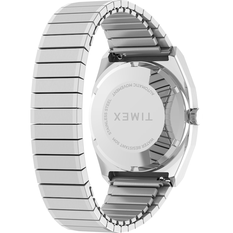 Main Image 7 of Timex Automatic 1983 E Line Reissue 34mm Stainless Steel Expansion Band Watch