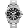 Thumbnail Image 1 of Timex Essex Ave Multifunction 46mm Black Dial Stainless Steel Bracelet Watch