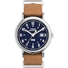 Thumbnail Image 1 of Timex Weekender 40mm Brown Leather Strap Watch